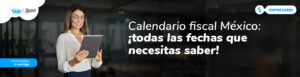 Calendario fiscal México